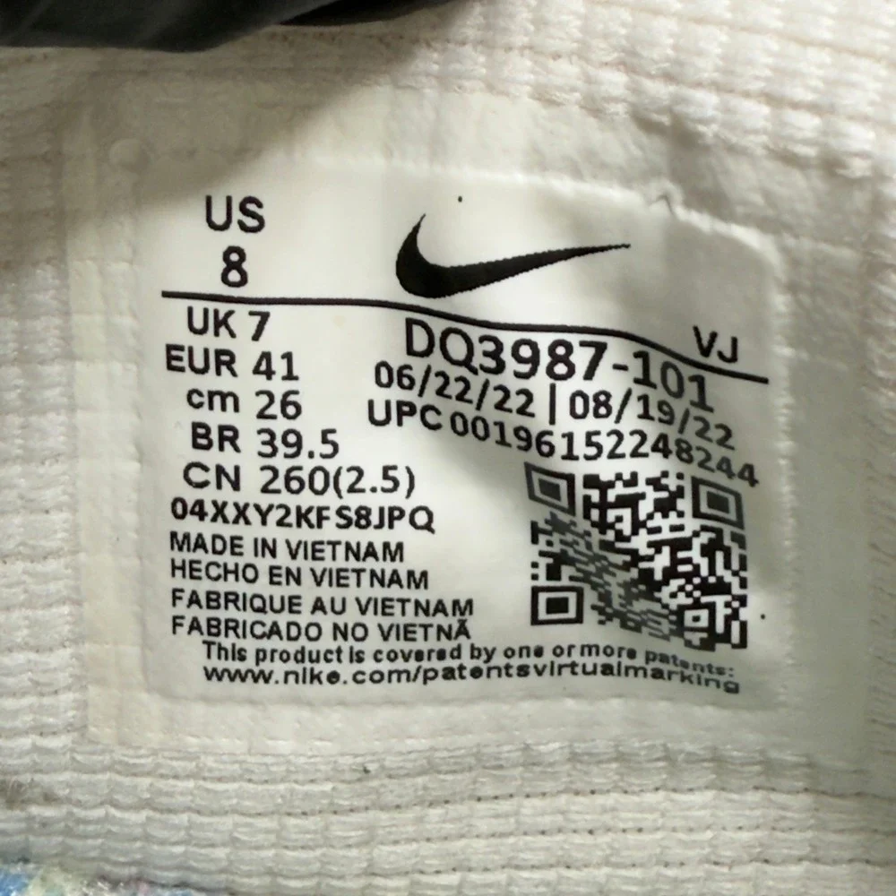 Nike Air Max 90‎ Terrascape 90 Mens 8 Running Shoes White Gray Sneakers Trainer